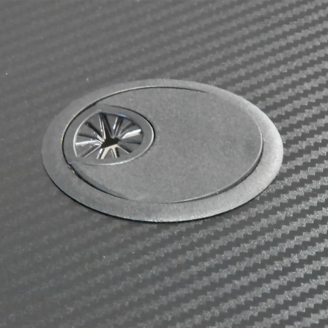 Emaga Biurko do komputera dla gracza BITUXX czarne komputerowe MDF solidne